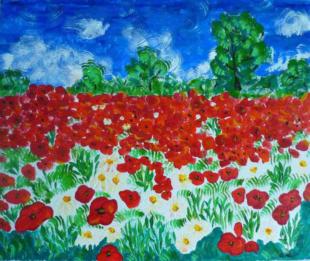 acrylic on canvas